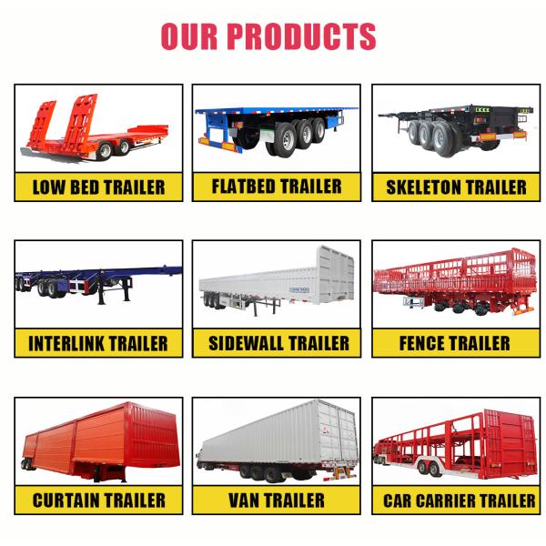 3 4 Axles LowBed Gooseneck Excavator Transport Low Bed Semi Trailer 100 Tons Lowbed Truck Trailer