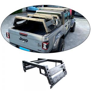 China Silver Black Placement Trunk Mount Thorax Bed Rack System for Toyota Full-Size Truck Bed on sale