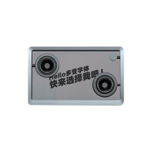 Wholesale Dynamic Wallpapers Rectangle Bluetooth Speaker Multiple Font Settings from china suppliers