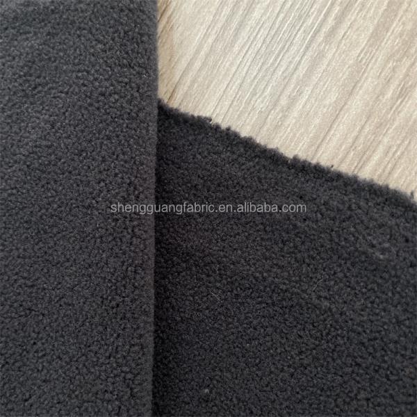Customized Color Polar Fleece Fabric For Garments Soft Comfortable Direct Supply