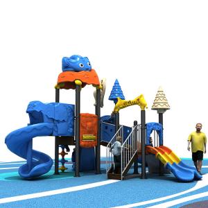 Wholesale Plastic Kids Playground Slide Playhouses Playsets Outdoor Equipment from china suppliers