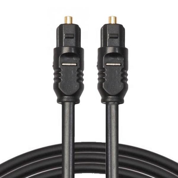 Customization Durable Thin 1M 2 M 3M 5M Fiber Optic Spdif Gold Optical Digital Audio Toslink Cable