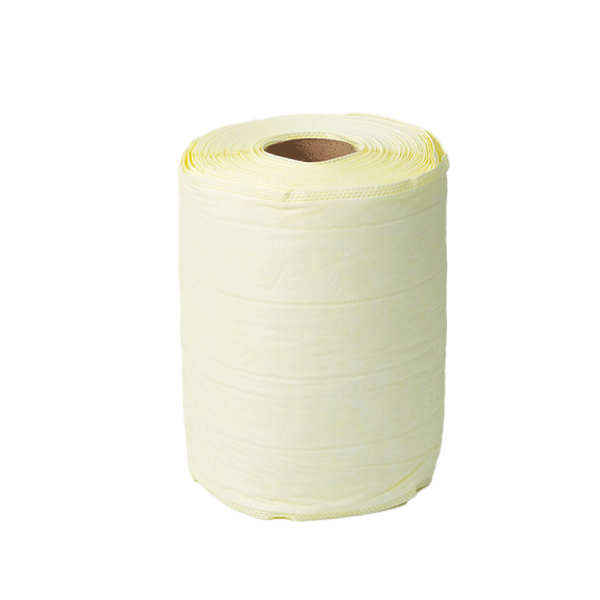 Yellow Double Layer Filter Material Roll Media Industrial Pocket Bag Polypropylene