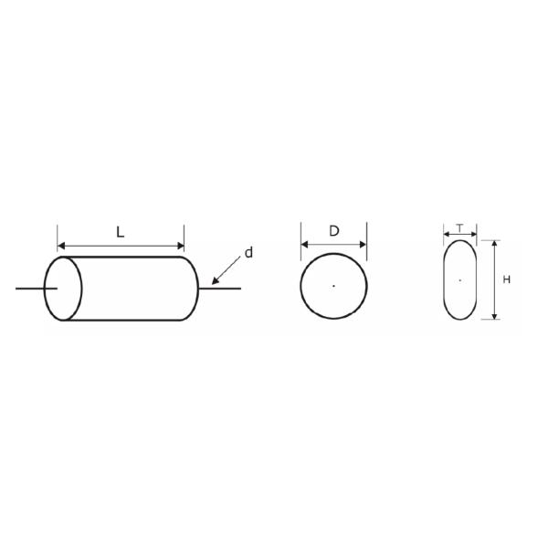 0.47uF 10000 VDC High Voltage Film Capacitor Electronic Components Capacitor