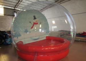 China Outdoor Inflatable Christmas Decorations Crystal Ball Airtight Dia3m Pvc Tarpaulin on sale