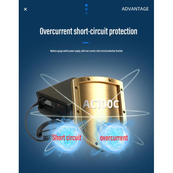 Vehicle Mounted Platform Base Station Battery Caltta KIRISUN AM900 Battery Outdoor Short Circuit Overcharge Protection