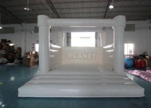 Wholesale Outdoor Jumping Bouncer Inflatable Wedding Bouncy Castle White Bounce House For Adults And Kids from china suppliers