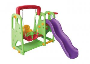 China Customized Color Childrens Swings And Slides Non Toxic For 3 - 12 Years Old on sale