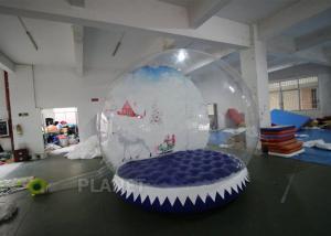China 3m Inflatable Human Size Snow Globe For Promotion Fire Retardant on sale