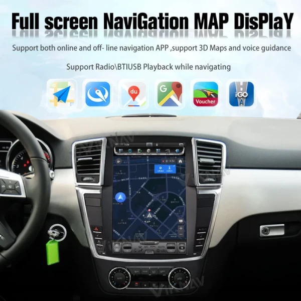 Android Radio DVD Multimedia For Mercedes Benz ML GL 2012-2015 Stereo Player