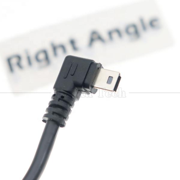 Customized 1m 2m 3m 90 Degree Up Down Left Right Angle Data Charging USB A Male to Mini 5pin USB Extension Cable for Camera