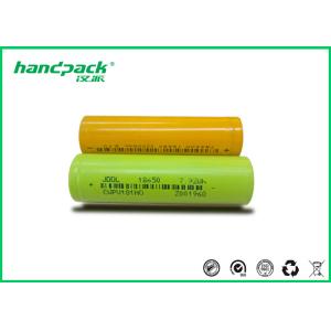 BMS System 18650 Rechargeable Battery Cells , Lithium Ion Battery 1 Year