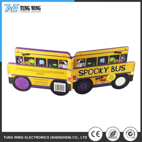 ABS Material CE Certified Customized Size Talking Book Educational Toy for Children 3-8 Years