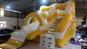 Wholesale Outside Games Inflatable Floating Water Slide For Fun from china suppliers