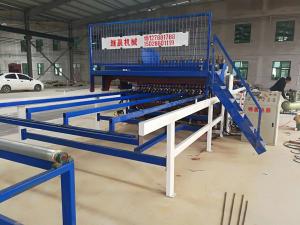 Wholesale Blue Reinforcing Mesh Welding Machine , Steel Wire Mesh Machine For Width 3000mm from china suppliers