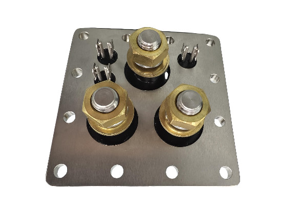 Electroless Nickel Plating Connection Terminal Block for Custom Current and Voltage Settings