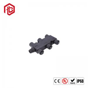 Wholesale M12 Metal Straight Waterproof Connector Plug 4A 250V Pcb M12 Wire Terminal Connectors from china suppliers