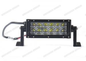 China Double row led light bar 4D  CREE / Epistar 36W 7.5 inch with firm bracket IP68 on sale