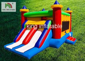 China Digital Printing Inflatable Jumping Castle For School Activity Fire Retardant on sale