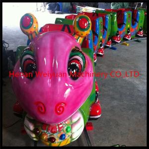China New Kiddie Amusement Train Rides for Sale----16 Seats Lovely Insect Train on sale