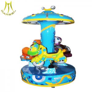 China Hansel Wholesale  kids amusement park equipment  portable small merry go round carousel rides for sale on sale