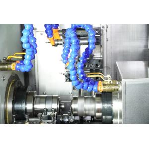 Slant Bed Twin Turret Cnc Lathe Multi Spindle Lathe Machine For Metal Turn And