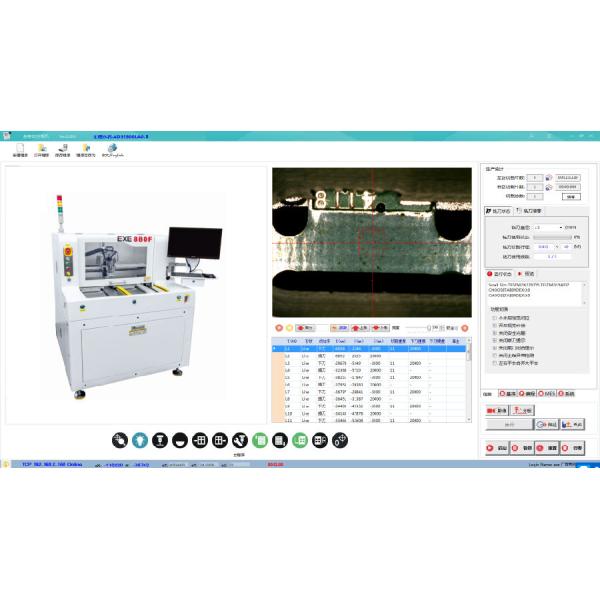 Precision PCB Depaneling Milling Cutter Machine / PCB Depaneling Router