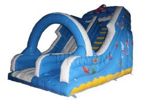 Wholesale Large Commercial Inflatable Water Slides For Adults Fireproof PVC Material Made from china suppliers