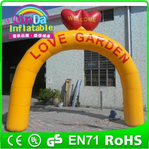 Wholesale Guangzhou QinDa Inflatable custom made with your logo advertising inflatable arch for race from china suppliers
