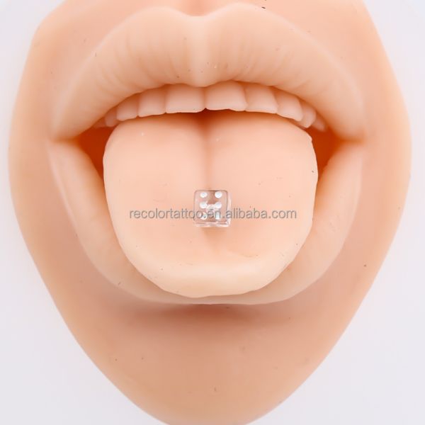 Silicone Tattoo Model for Practice Human Body Ear Nose Lip Display Piercing Training Permanent Makeup Tool