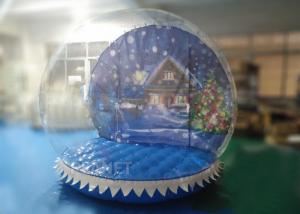 China PVC Inflatable Snow Globe Yard Decoration For Advertising 3 Years Warranty on sale