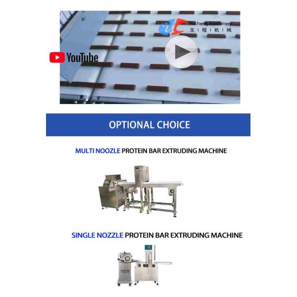 CE Yucheng Energy Bar Making Machine Smart Touch Screen Control
