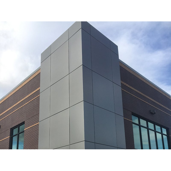 Wall 0.3CM Brushed Aluminum Composite Panel Concrete Cladding Aluminium Composite Panel Sheet