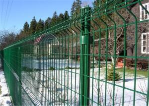 PVC Powder Coated Galvanized Metal Welded Wire Mesh Fence