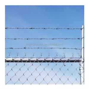 China Single Razor Iron Wire Galvanized Concertina Razor Wire Fence for Benefit on sale