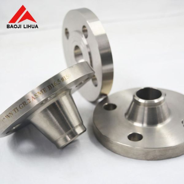 Titanium Weld Neck Flange Class 300 For Chemical Industry