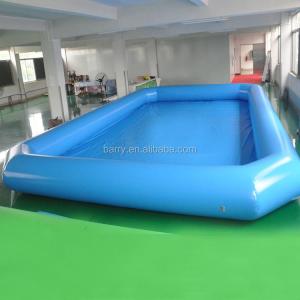 China EN71 0.6mm Pvc Material Inflatable Swimming Pool Customized Logo on sale