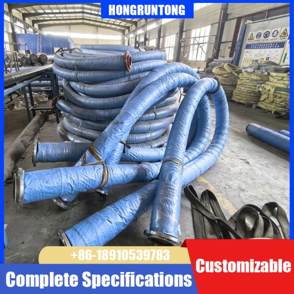 Anti Corrosion Dredging Rubber Hose Multi Layer Structure For Abrasive Slurry