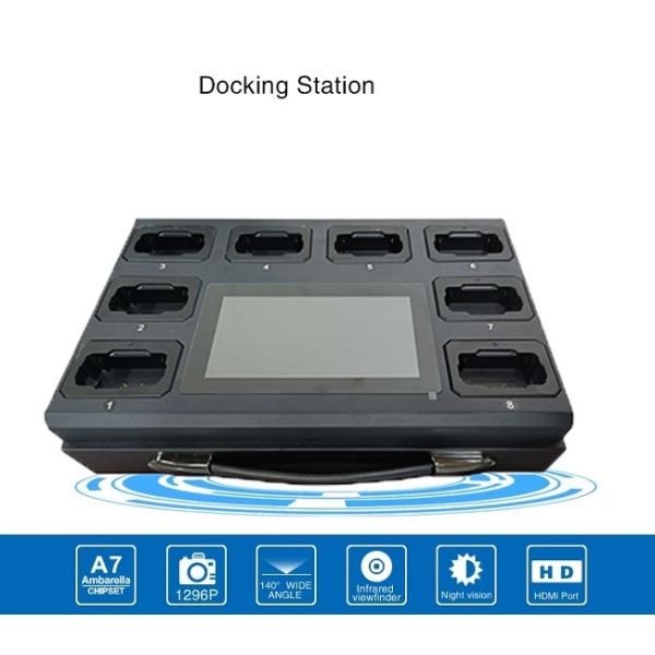 60W Camera Docking Station 2.42GHz HDD Touch Screen