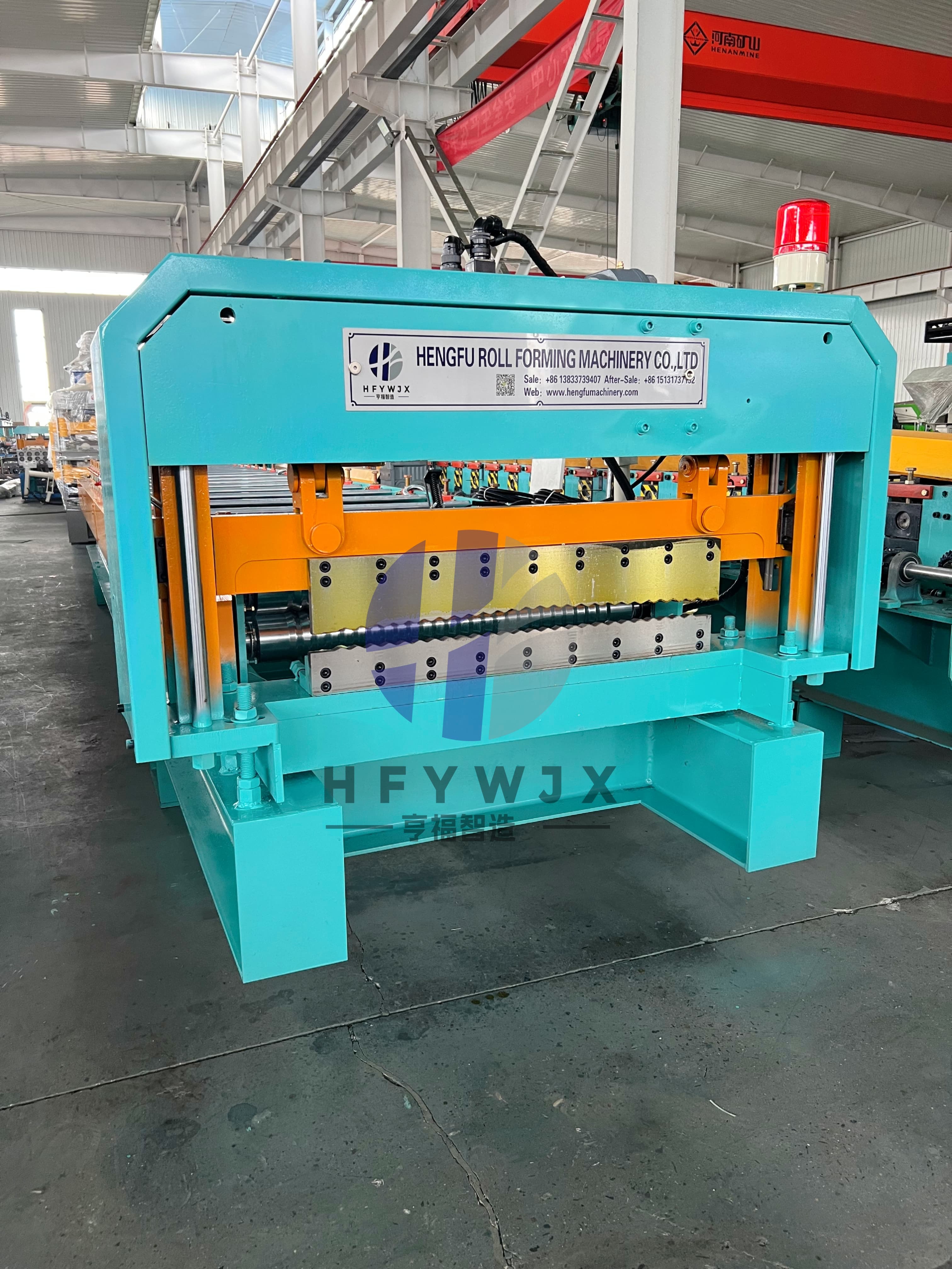 High Efficiency Automatic Corrugated Roofing Sheet Machine with PLC Touch Screen Control, 0-40m/min Adjustable Speed, and ±1mm Size Deviation