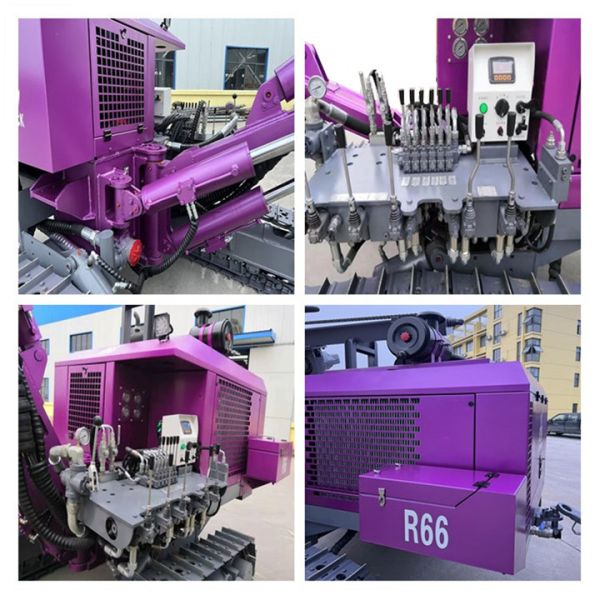 Depth 50m Hydraulic DTH Drilling Machine Rotary Borehole Drilling Rig Mining Machinery