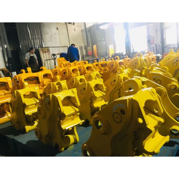 5 ton Tilting Excavator Hydraulic Quick Hitch Coupler Attachment 8