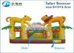 birthday party commercial rental party games safari bouncer inflatable