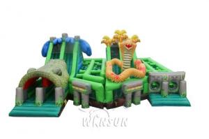 China Safe Inflatable Sports Games Forest Animal Exploration Theme For Outdoor Playground on sale