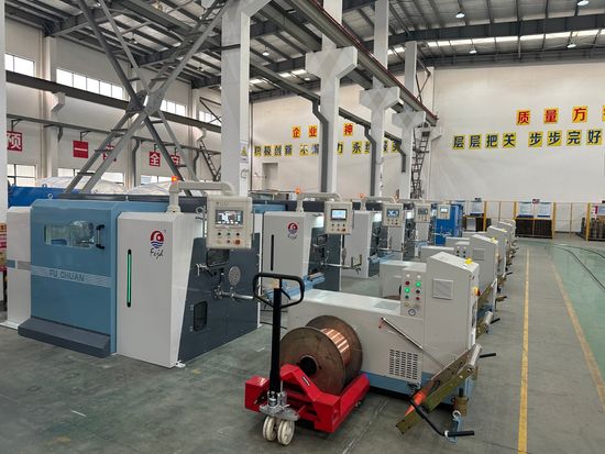 Carbon Fibre Bow Design Double Twist Bunching Machine Energy Saving Lightweight Operation Durability
