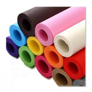 China 45gsm Nonwoven Table Cloth Biodegradable PP Spunbonded Oilproof on sale