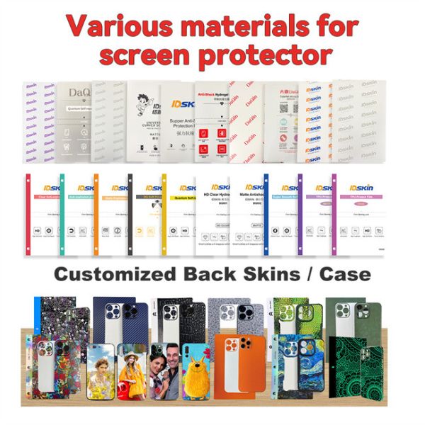 DAQIN B158 Back Skin Hydrogel Film Screen Protector Cutting Machine for Mobile Phone Protective Film Cutter
