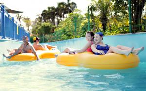 Wholesale Family Water Park Lazy River Water Slide For Children Over 10 Years Old from china suppliers