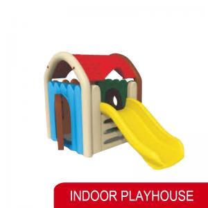 China Non Toxic Indoor Cubby House With Slide Popular Baby Playground Sets on sale