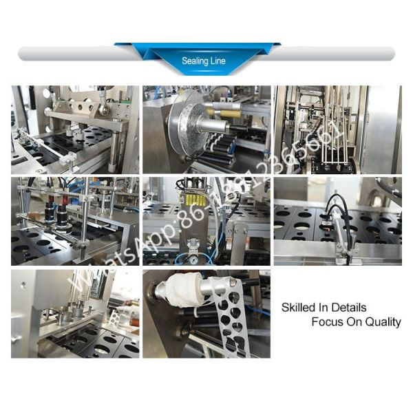 Double Lanes 12KW 200L/Min Coffee Capsule Packaging Machine